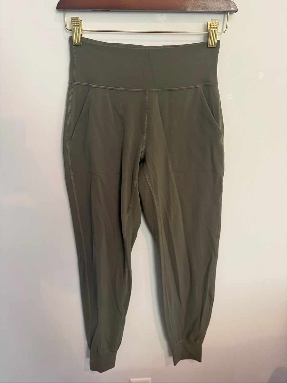 Lululemon Align Olive High-Waist Jogger Pants 4